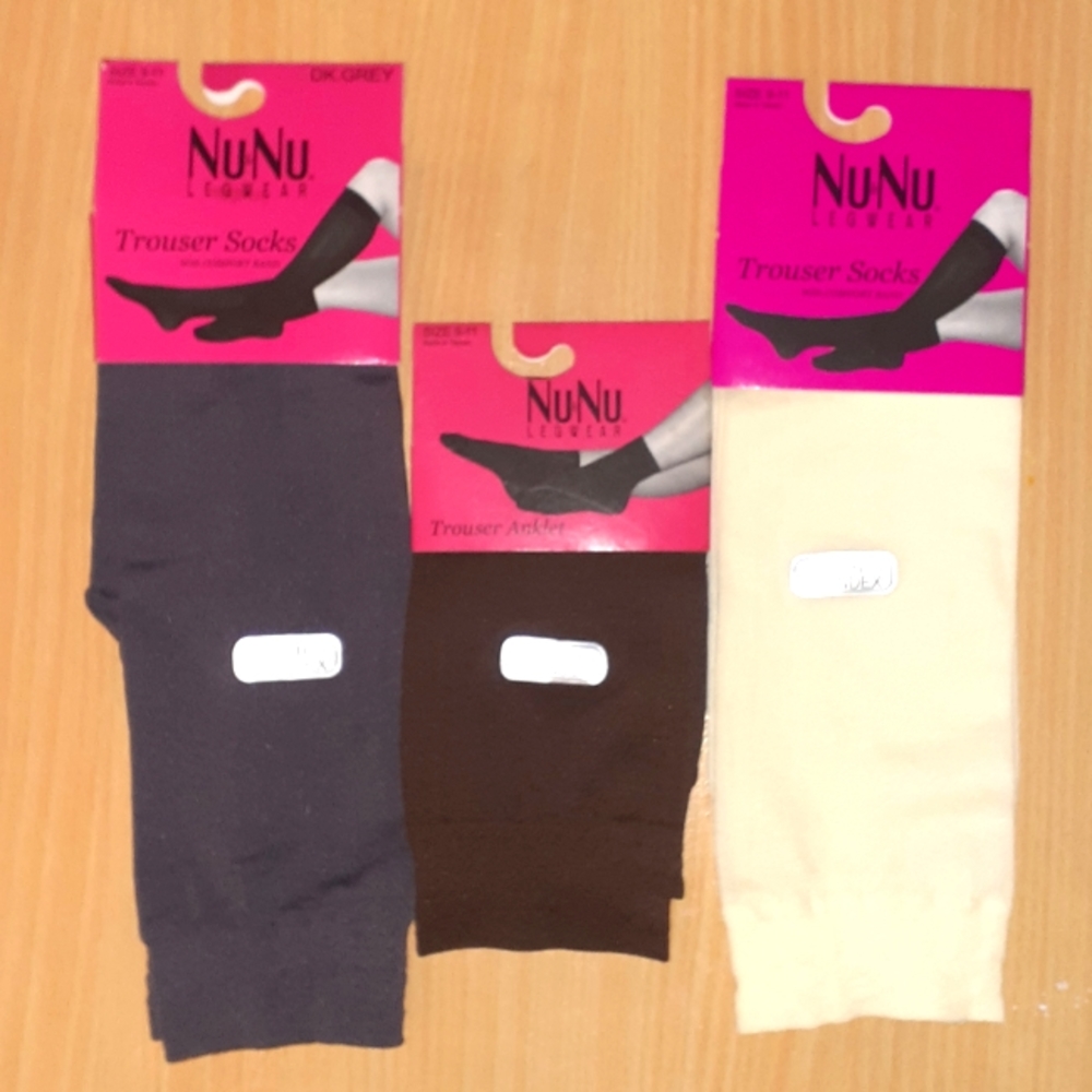 Nu & Nu Legwear 3 pc trouser hosiery set